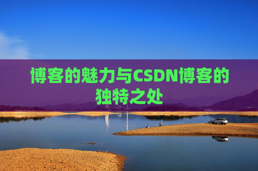 博客的魅力与CSDN博客的独特之处